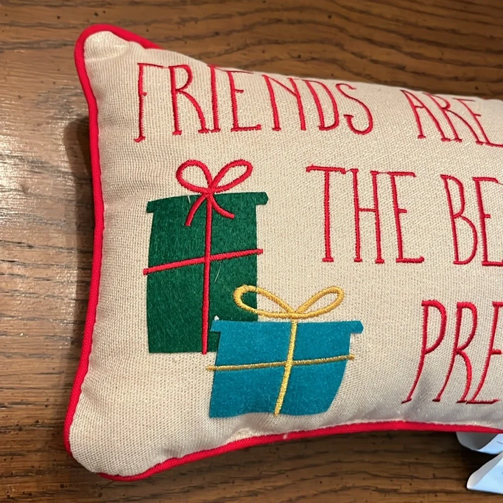St. Nicholas decorative‎ holiday pillow, NWT